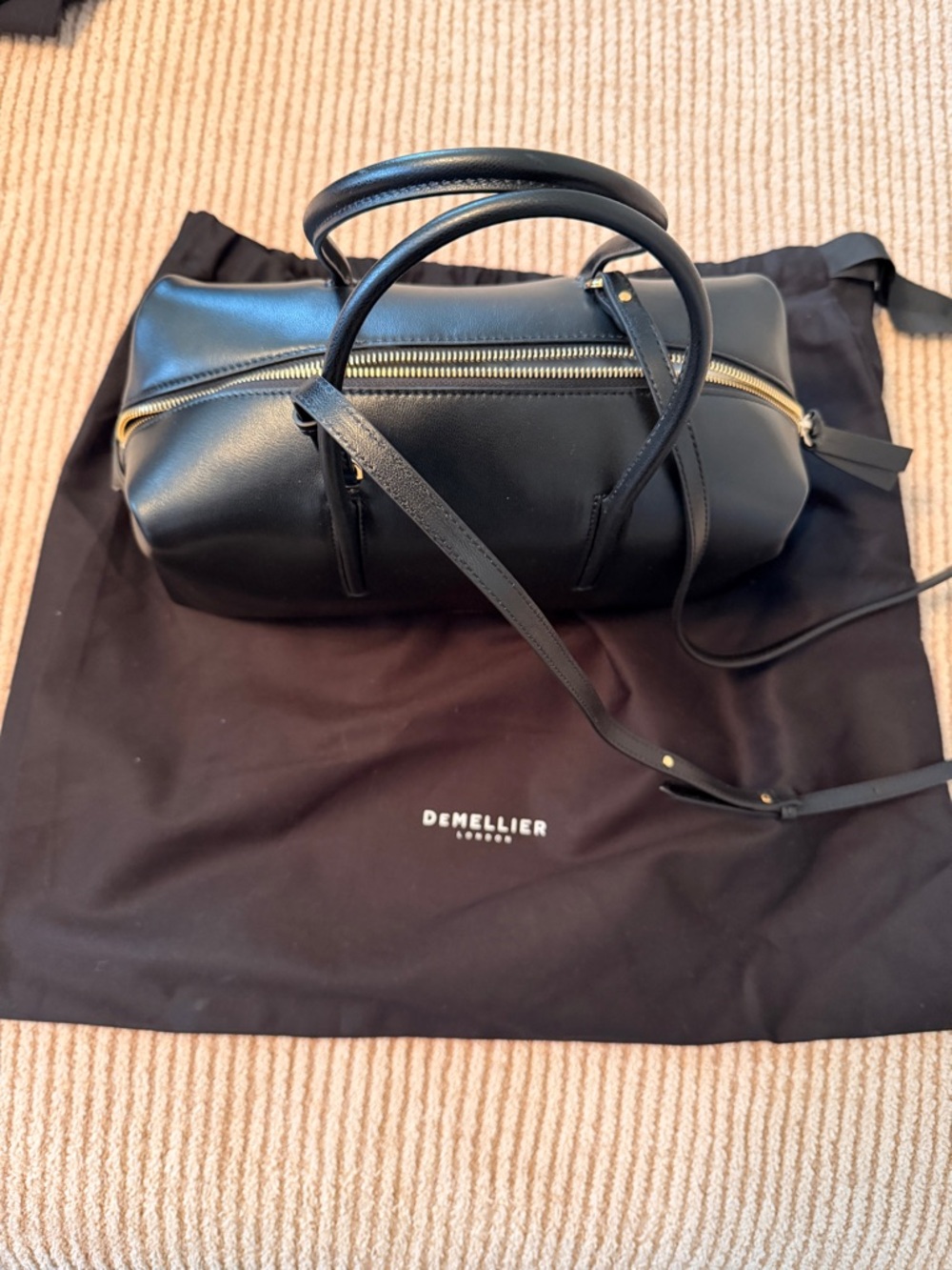 DeMellier - The Midi Stockholm - Black Fine Grain - Picture 4 of 14
